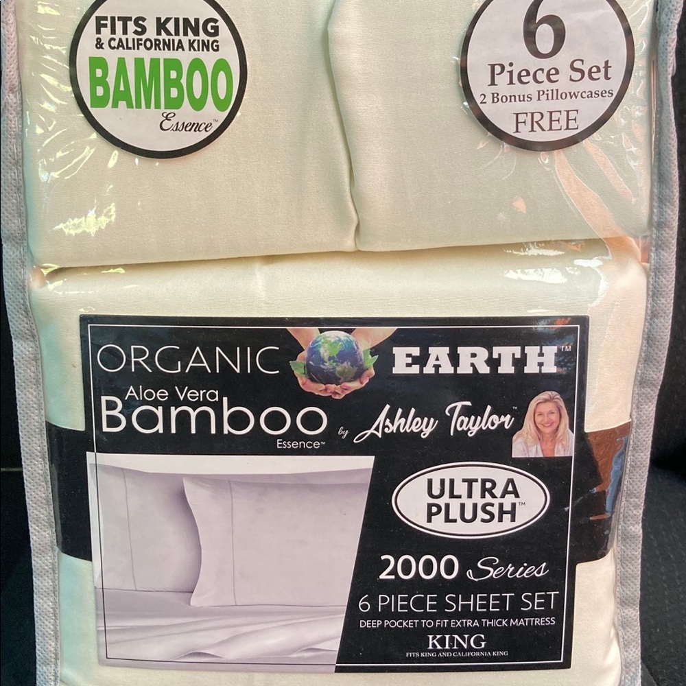 Ashley Taylor Bamboo Sheets King 2000 Count